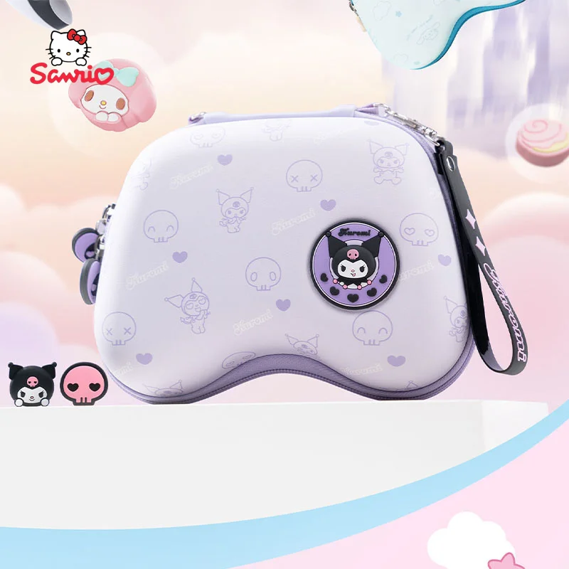 

Kawaii Sanrio Cinnamoroll Kuromi Anime Ps5/4 Ns Pro Xbox Gamepad Storage Bag Universal Anti-Fall Portable Digital Peripherals