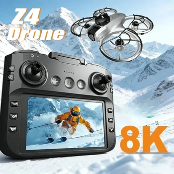 Drone Z4 Originale con Fotocamera 8K HD, WiFi 5G, Modalità Headless, Motore Brushless, Lunga Durata della Batteria per Fotografia Aerea