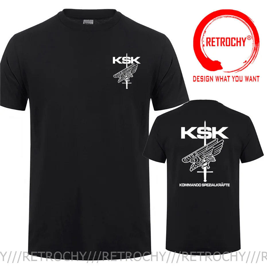 Новая немецкая и спецназ немецкой страны KSK Kommando Официальная футболка немецкого