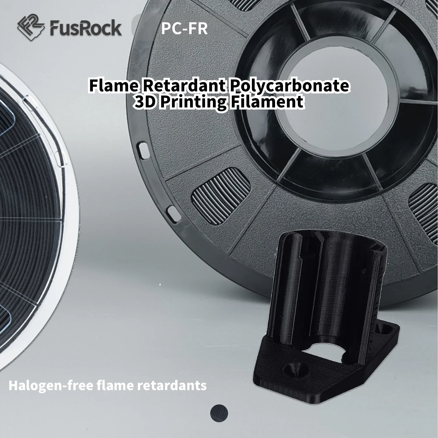 FusRock PC-FR огнестойкая поликарбонатная 3D печать нить 1,75 мм 3D нить PC