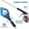 Foldable Gripper Extende Spring Grip Trash Pick Up Claw Mobility Aid Outdoor Indoor Portable Cleaning Tools for Elderly Home Use 2