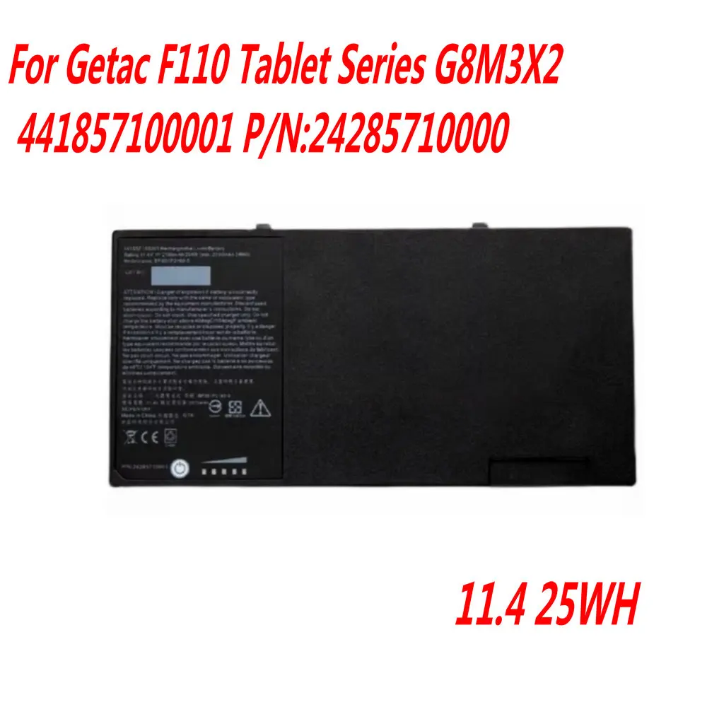 

NEW 11.4V 2160mAh BP3S1P2160 BP3S1P2160-S Laptop Battery For Getac F110 Tablet Series G8M3X2 441857100001 P/N:24285710000