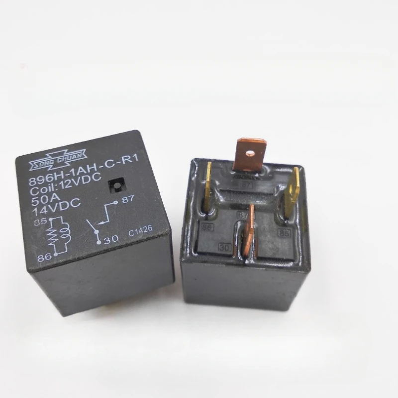 

（Brand-new）1pcs/lot 100% original genuine relay:896H-1AH-C-R1 12VDC Automotive relay 4pins