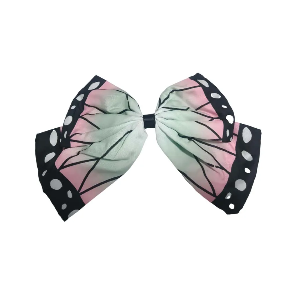 Anime-inspired kimono shown in full length on hanger