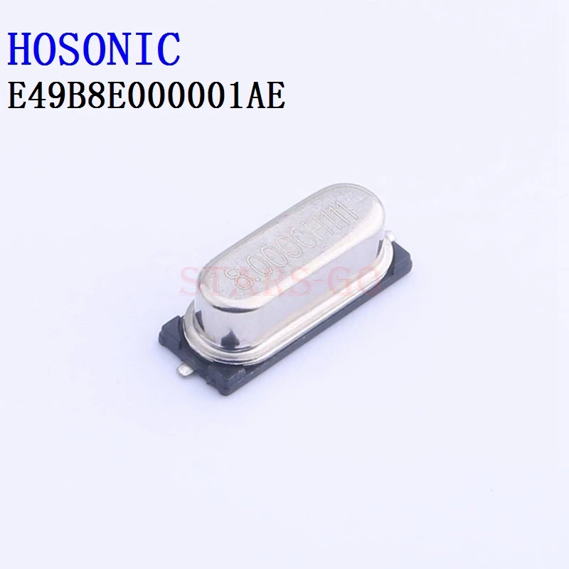 10PCS/100PCS 8MHz 49SMD ±20ppm 20pF E49B8E000001AE Crystals