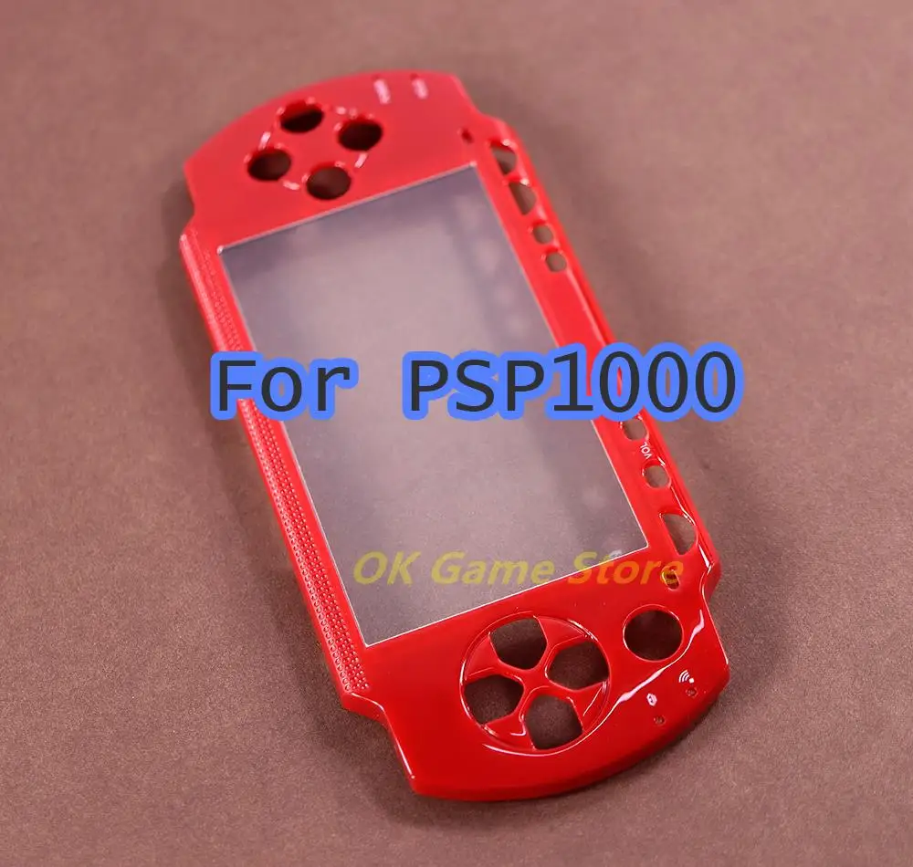 1Pc Top Upper Front Face Plate Shell Case Cover Per Psp 1000 1001 Fat Sostituzione Face Cover Per Console Psp1000