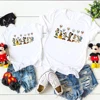 Animal Kingdom Safari Shirts Mickey Minnie Family Matching Outfits Funny Family Look Dad Mom Kids Disney Wild Zoo Tees Clothes 1