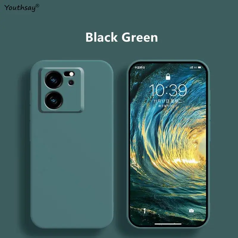 Dla Xiaomi 13T Pro pokrowiec Xiaomi 13T 12T 13 Pro etui Funda Coque miękkie, płynne silikonowe etui na telefon Xiaomi 13T Pro