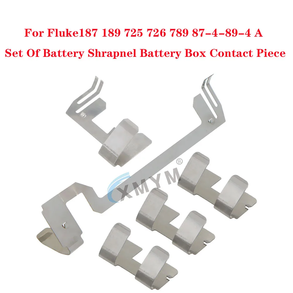 For Fluke187 189 725 726 789 87-4-89-4 A Set Of Battery Shrapnel Battery Box Contact Piece