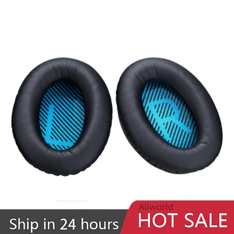Cuscinetti Auricolari Di Ricambio Per Bose Quietcomfort Qc 2 15 25 35 Cuscino Per L'Orecchio Per Qc2 Qc15 Qc25 Qc35 Soundtrue Headphones Gamer Earpads