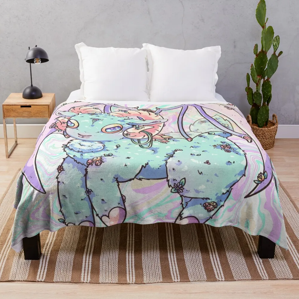 

Пушистое одеяло Pastel Jersey Devil