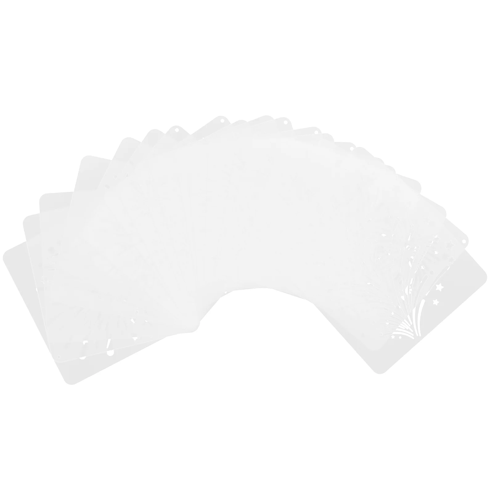 

20pcs Decorative Painting Stencils Hand Painted Templates Plants Pattern Drawing Stencils