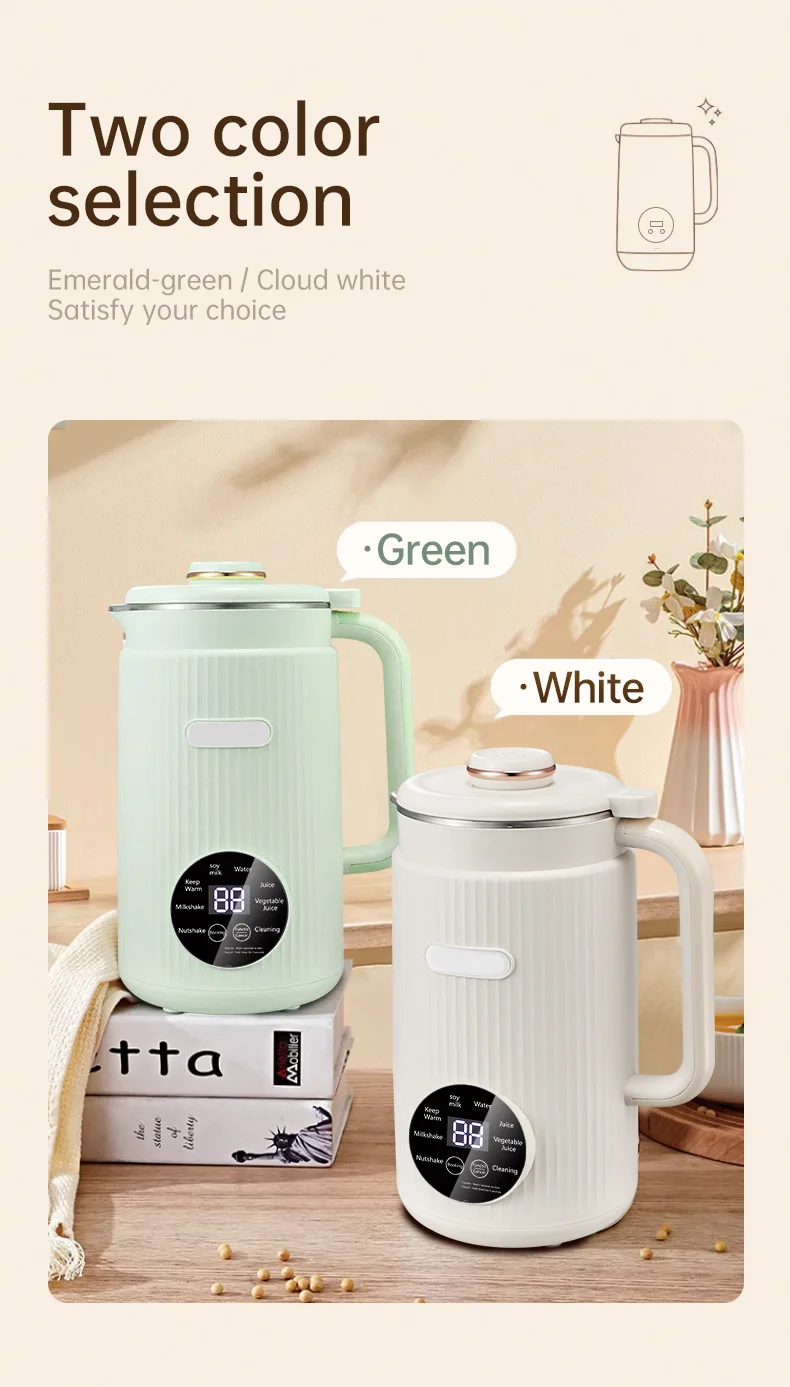 Description Picture 4 of item1.2L Soy Milk Maker Machine Household Full-Automatic Wall-Breaking Machine Quiet Operation Soy Milk Maker for Small Family