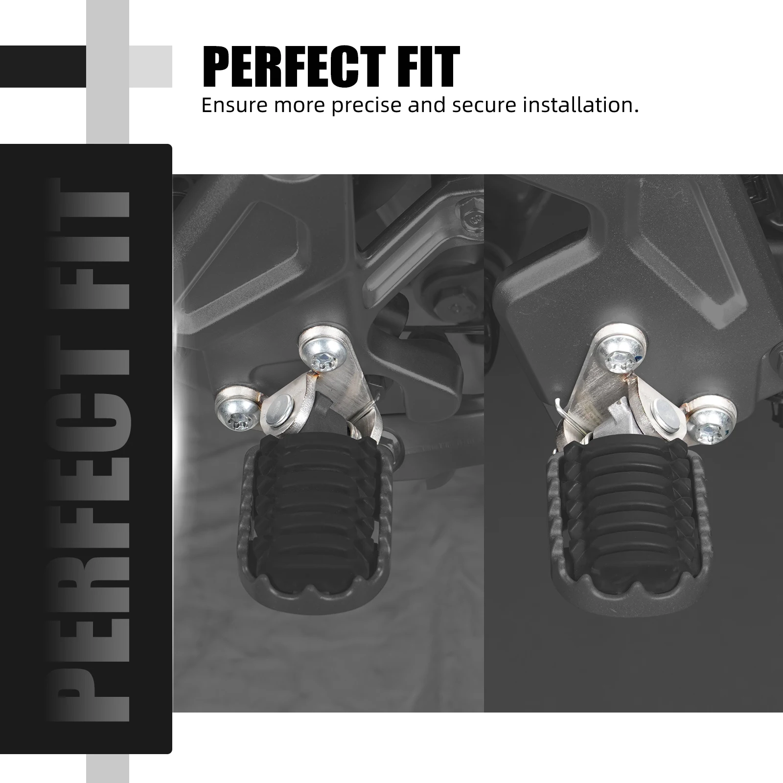 (EU-Lagerbestand) Für Yamaha Tenere 700 XTZ700 2019-2024 Rally Edition 2020-2024 Fußrastenhalterung Tieferlegung 20MM TENERE700 World Raid 2022 – Detail 4