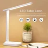 Foldable Table Lamp Led Desk Lamp 3 Type Stepless Dimmable Touch Bedside Reading Eye Protection Night Light USB Chargeable 1