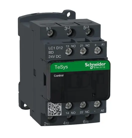 

LC1D12 LC1D12BD TeSys D контактор-3P(3 NO) - AC-3 - = 440 V 12 A - 24 V DC катушка