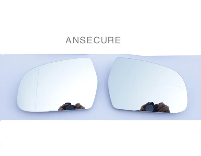 Exterior Rear Heated Mirror Glass With Plate For Audi A3 8P A4 B8 A5 Rs3 Rs4 Rs5  8K0857535F  8K0857536F