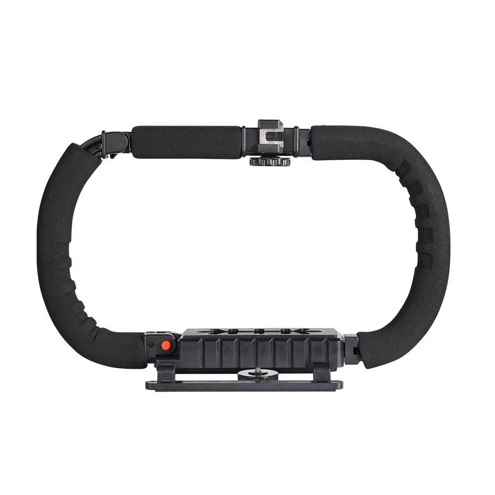 

Portable Camera Stabilizer Expansion Cage Mount U-Shaped Camera Stabilizer Shots for Action Cameras Camera Stabilizer