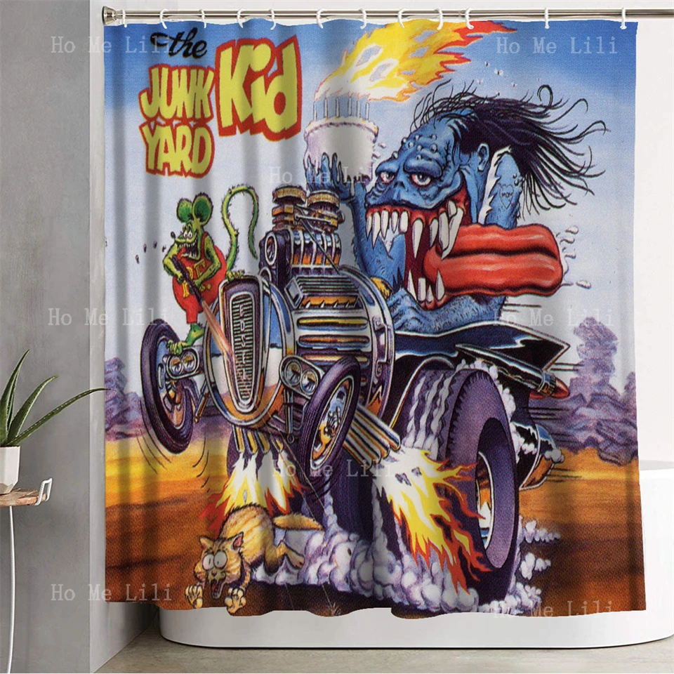 The Junk Yard Kid Cartoon Monster Rat Fink Ed Big Daddy Roth