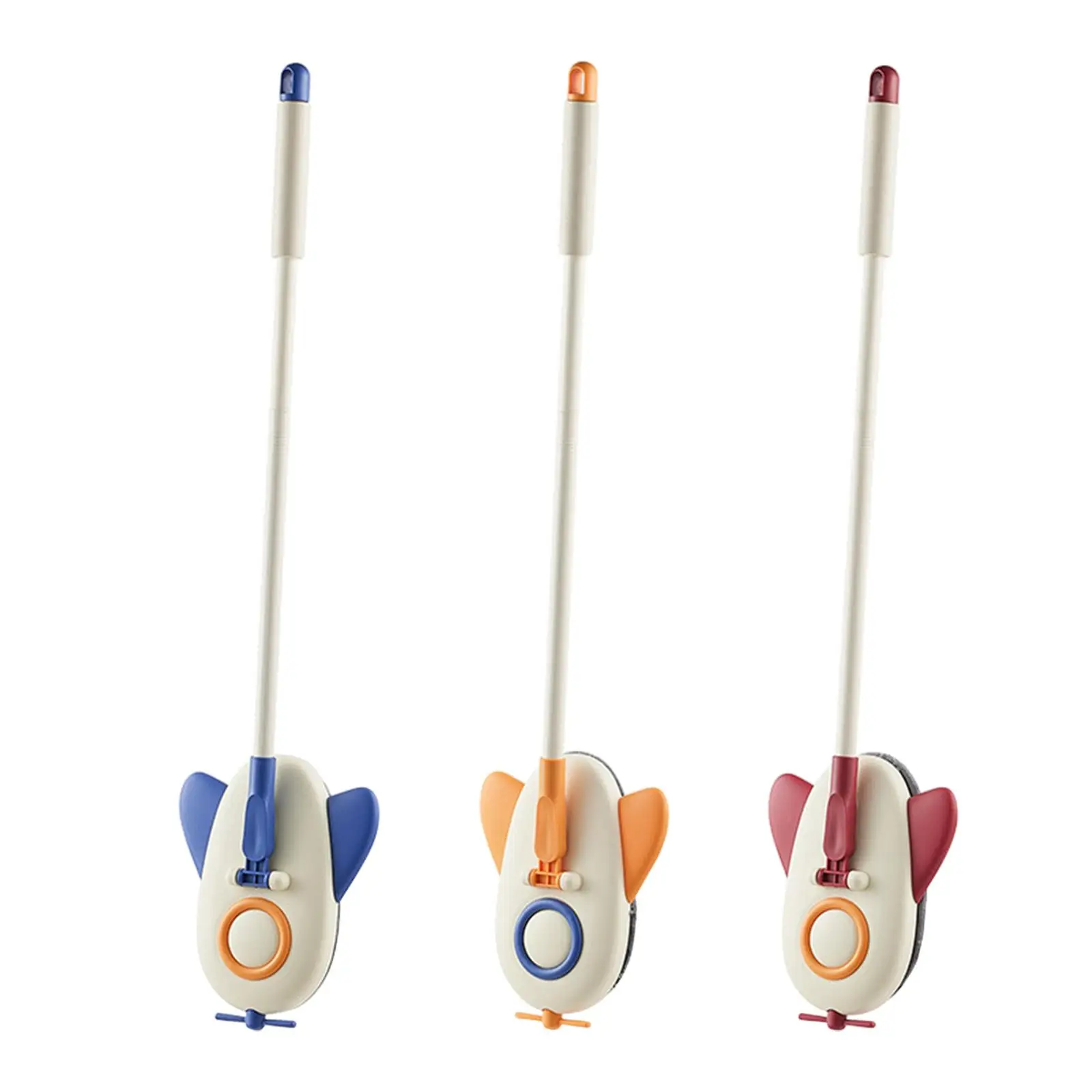 

Toddlers Cleaning Toys Pretend Small Mop Toy Educational Cartoon Plane Shape Mini Kids Mop Miniature Toy Mop for Xmas Holiday