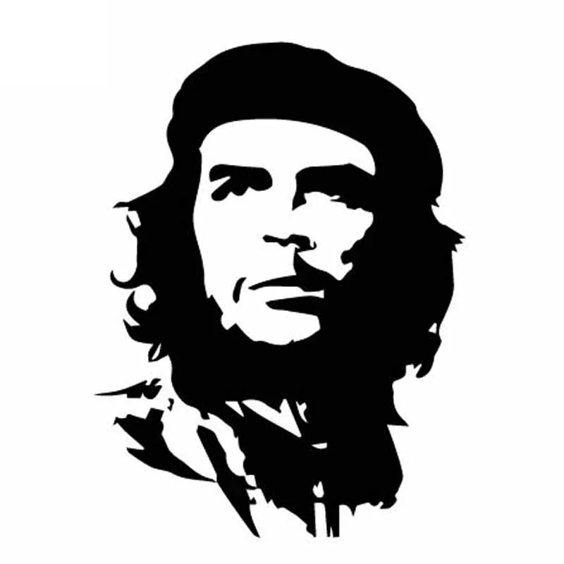 Serious Celebrity Che Guevara car decals decorative stickers black/silver waterproof stickers for car supplies