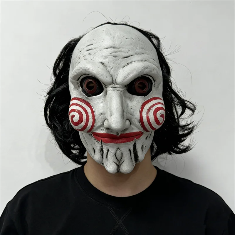 Saw Billy the Puppet Horror Mask Cosplay Props