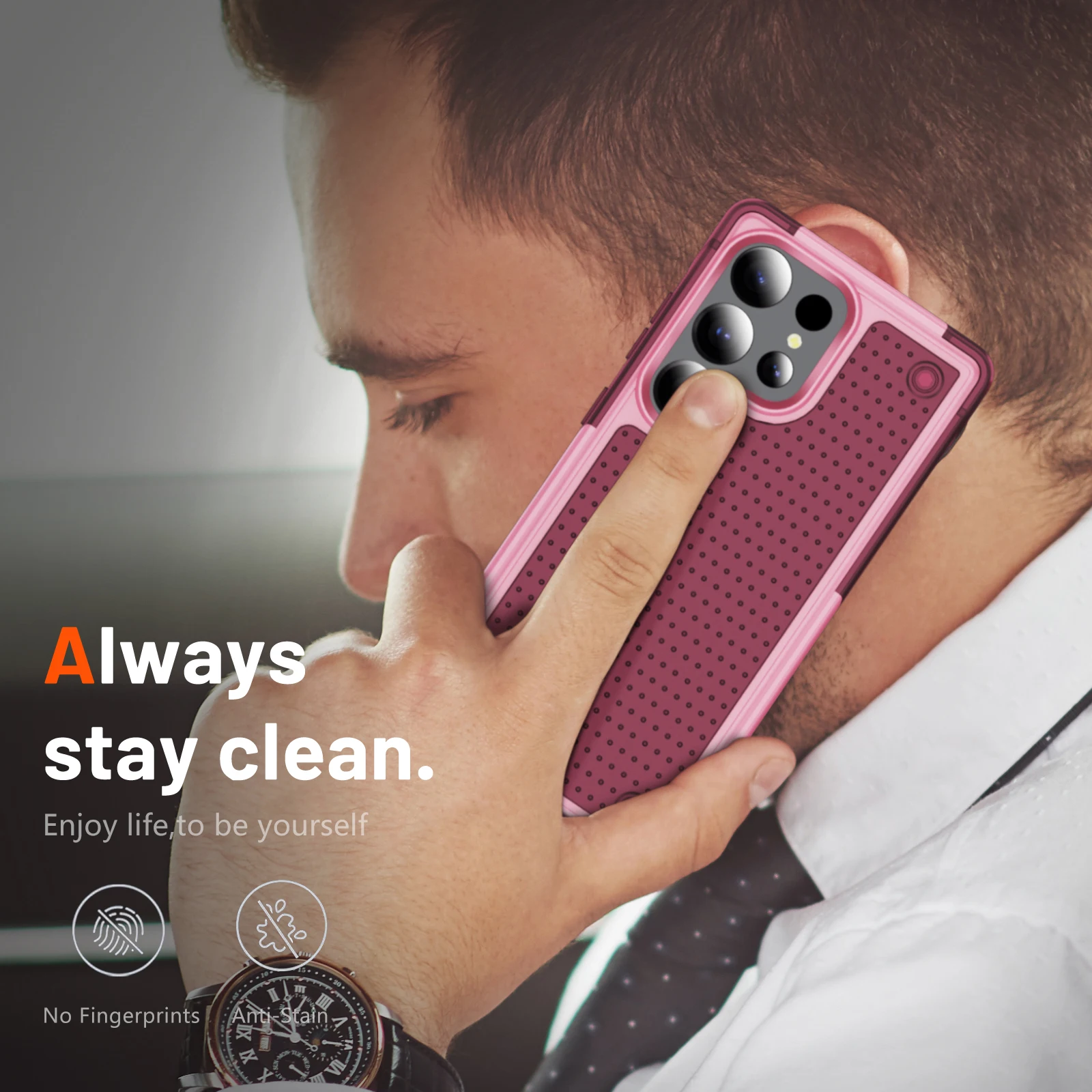 Premium Armor Rugged Phone Case - Luxury Anti-Drop Shockproof Protection Cover
