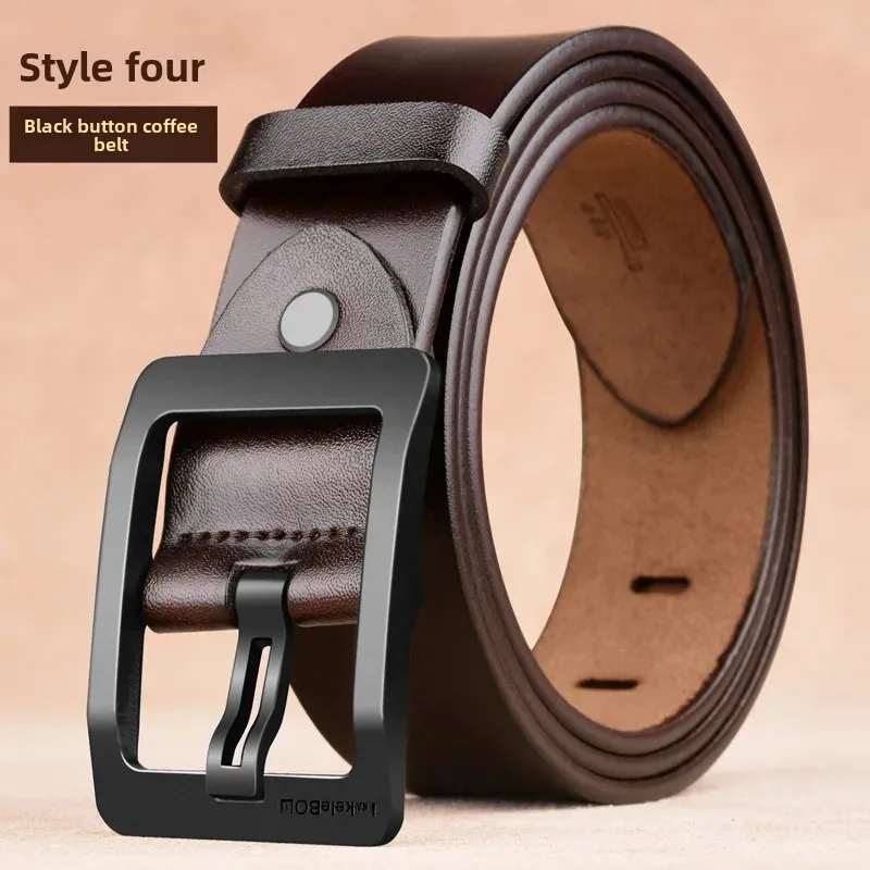 Retro Japanese buckle-black buckle coffee color