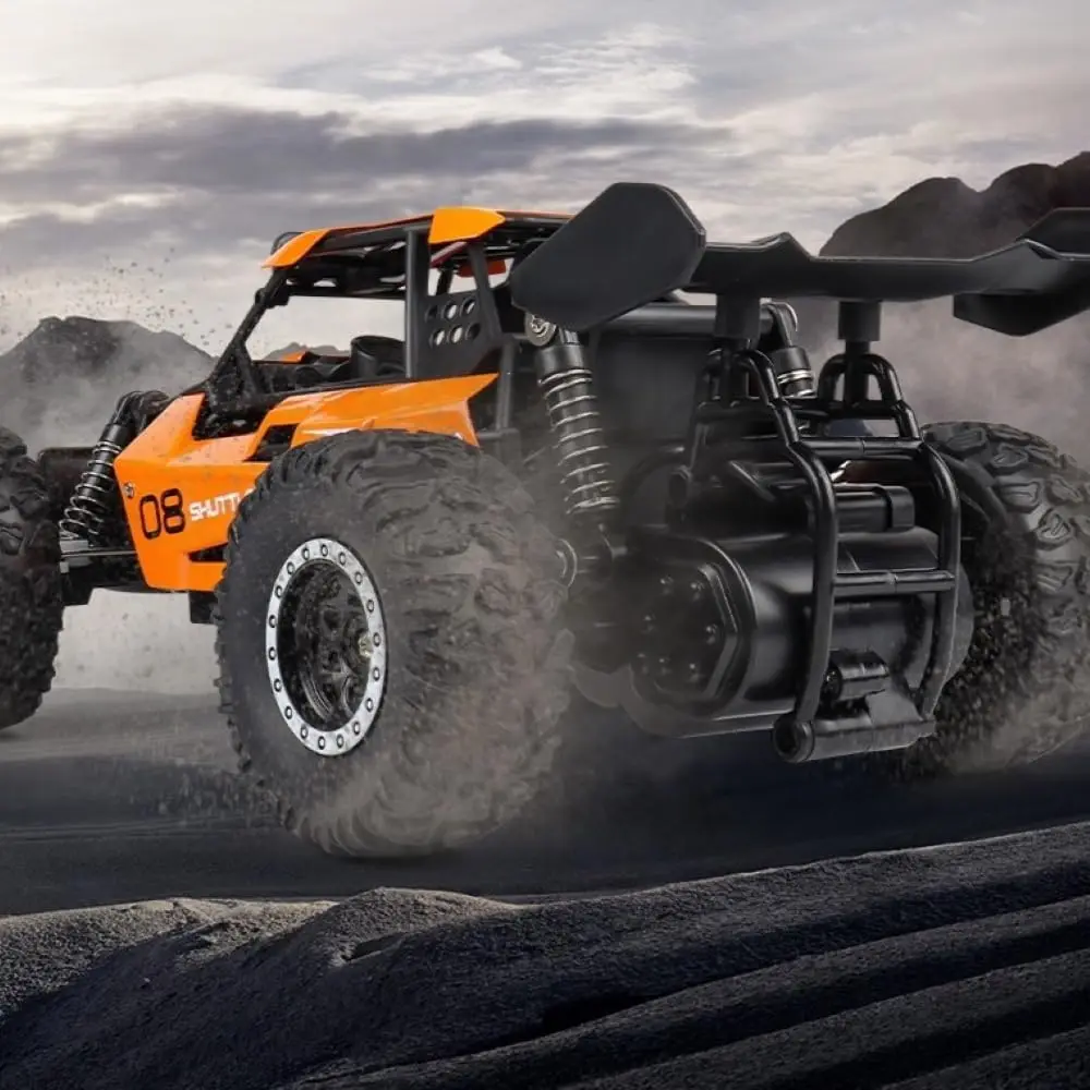RC Car Remote Control Buggy Truck Racing Climbing Drift Children Boy Toys Gift 2WD 1:16 2.4G with Led Lights pull back car