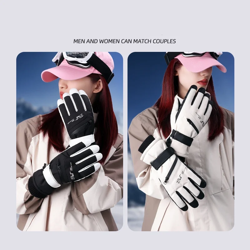 Cut Resistant Gloves Winter Ski Gloves Men Women Waterproof Ultralight Snowboard Gloves Motorcycle Riding Snow Keep Warm Windproof