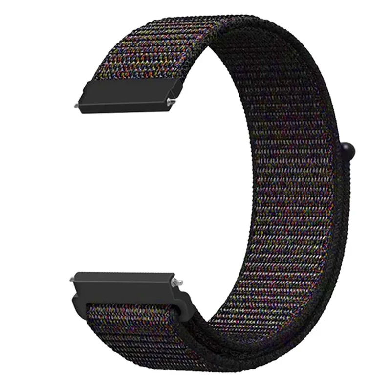 Versatile 20mm 22mm Sport Nylon Loop Watch Strap Bracelet