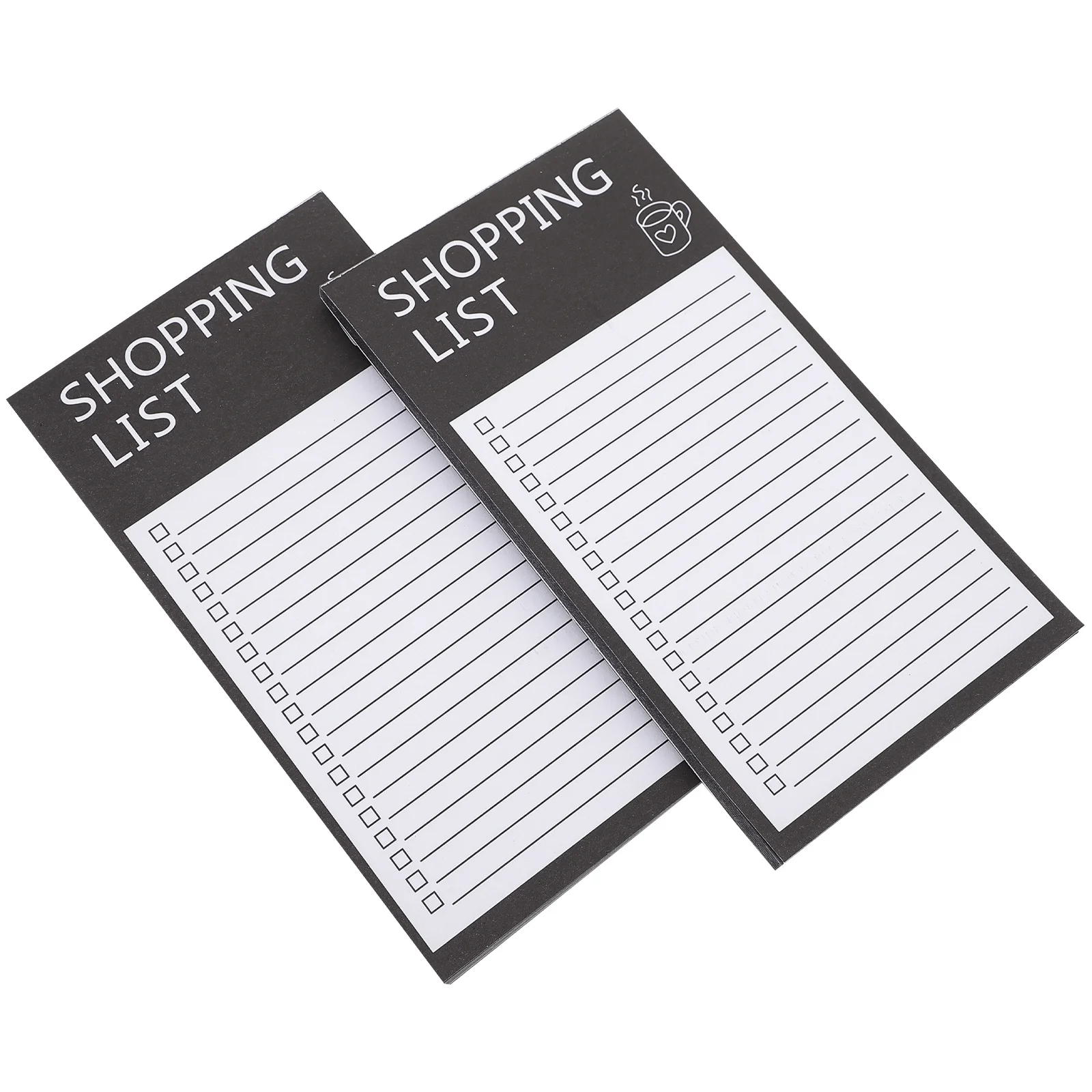 

2 Books Shopping List Planner Daily Magnets The Do Notepad Schedule Paper Small Notebook Fridge