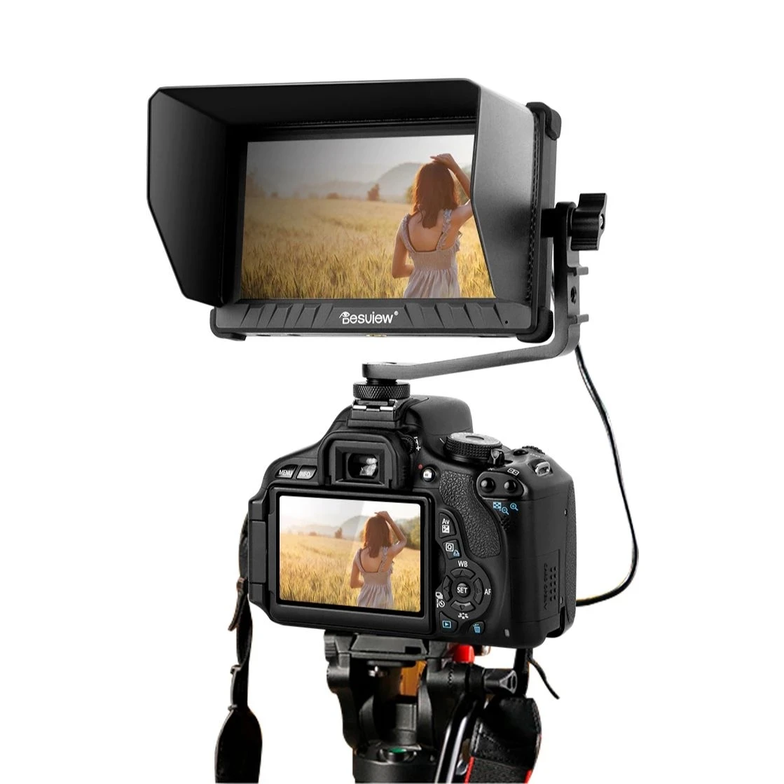 Bestview P5II P5 II 4K HD LUT Touch Screen DSLR Camera Field Monitor 1920*1080 Display Field Monitor for DSLR Camera Desview