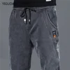 New Man pants Hip Hop Harem Jeans Men trousers Loose Joggers Denim Casual Sweatpants Korea Trousers Streetwear Men Clothing 1