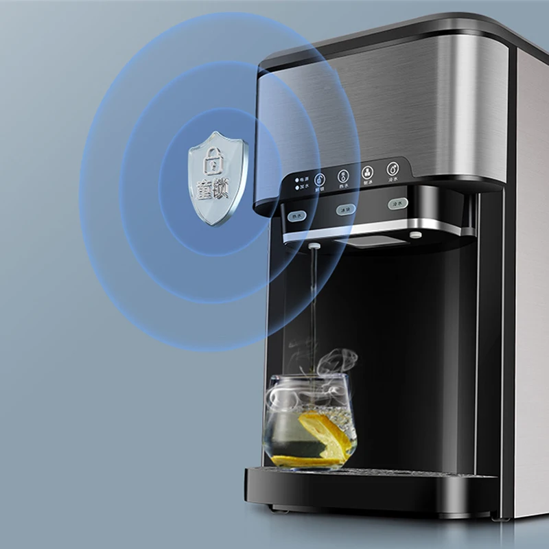 Drinking Water Ice Maker 48lbs Daily Ice Cube Makers Stainless Steel Ice Makers Countertop Tabletop Ice Maker Machine 4