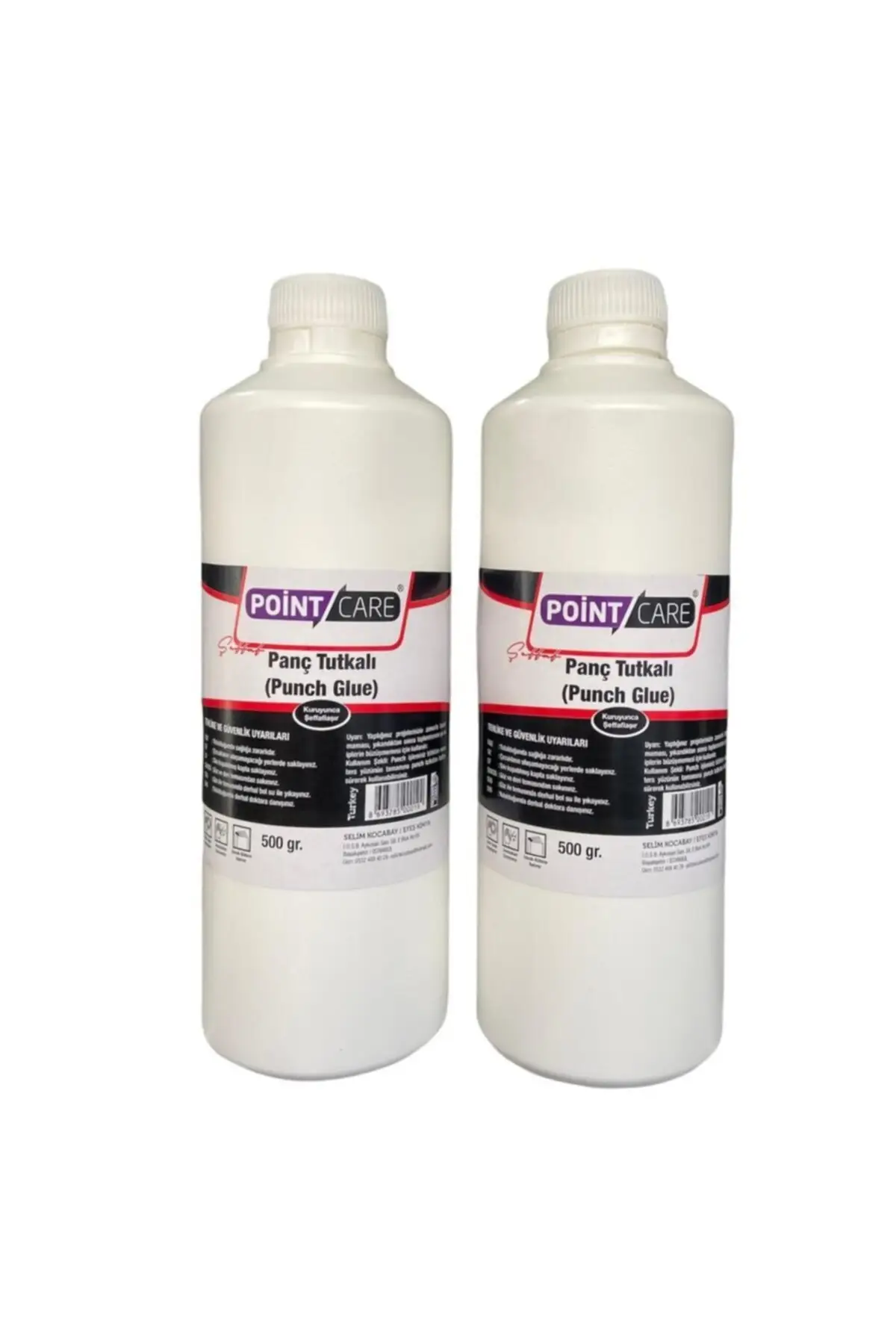 

Punch Glue, 500 Gr 2 Pcs, Transparent Punch Adhesive Set Embroidery Kits Hobby Supplies & Entertainment Life