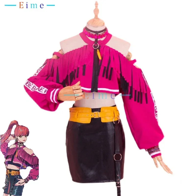 

Anne Faulkner Cosplay Costumes Game Paradox Live BAE Cosplay Clothing Hip Hop Rapper Suit Women Party Dress Uniforms Custom Made