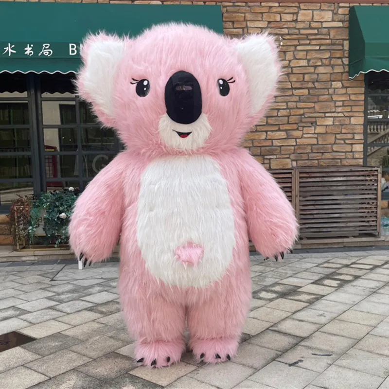 

Koala Inflatable Costume Inflatable Koala Mascot for Advertising Party 2M 2.6M 3M Tall Customize Long Fur Animal Koala Mascots