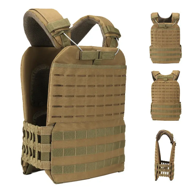 

VEKEDA Customized Size High Quality Outdoor 900D Nylon Plate Carrier Vest Tactical Ballistic