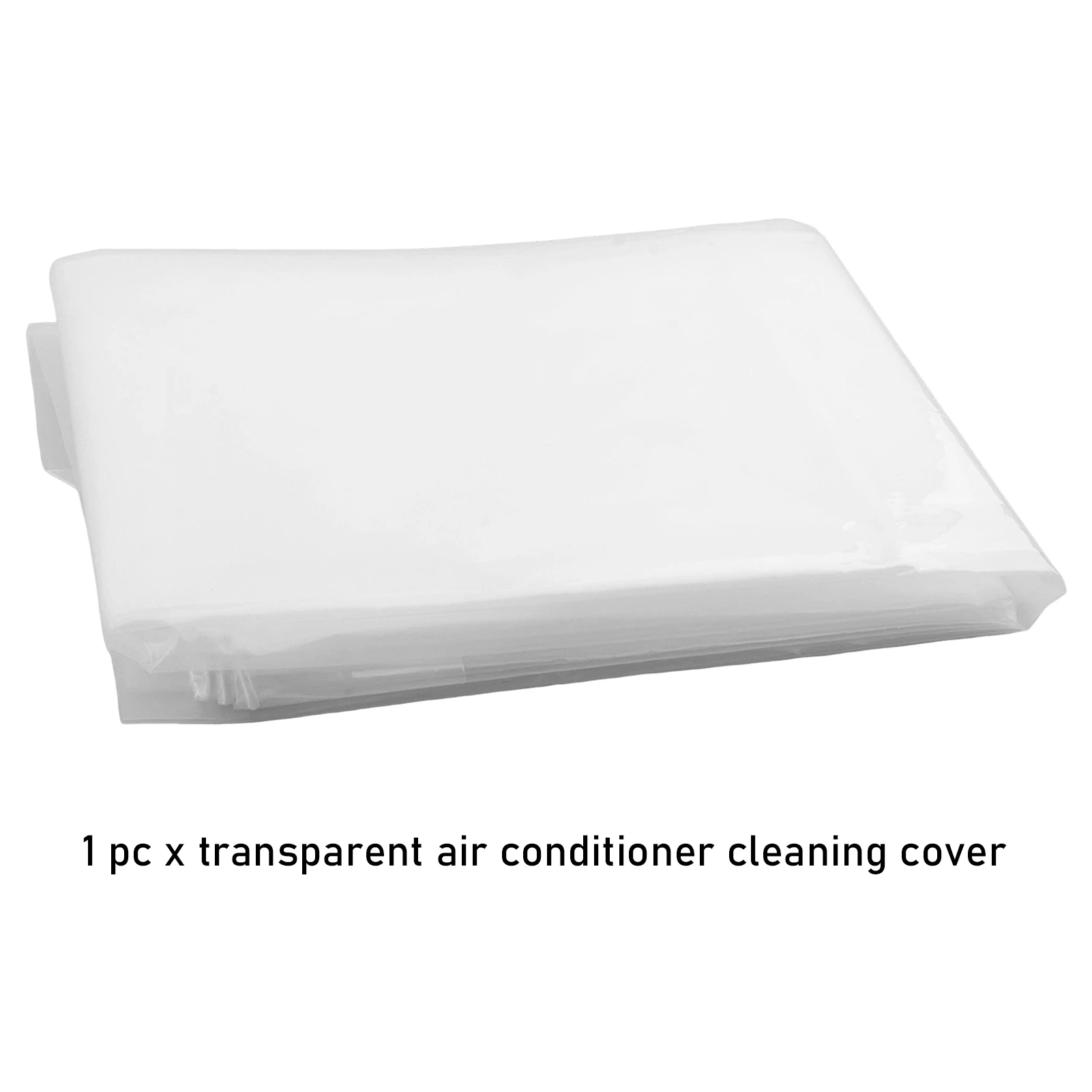 EasyInstallAirConditionerCleaningCoverClearWallMountedDurableWithAdjustmentBuckle