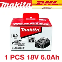 Original Makita 6Ah/5Ah/ Makita 18V Battery BL1830B BL1850B BL1850 BL1840 BL1860 BL1815 Replacement Lithium Battery