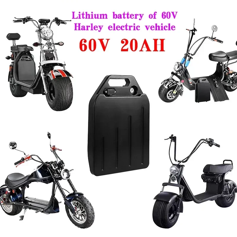 

Electric Car Lithium Battery Waterproof 18650 60V 20ah ForTwo Wheel Foldable Citycoco Electric Scooter Bicyclefree Free Shipping