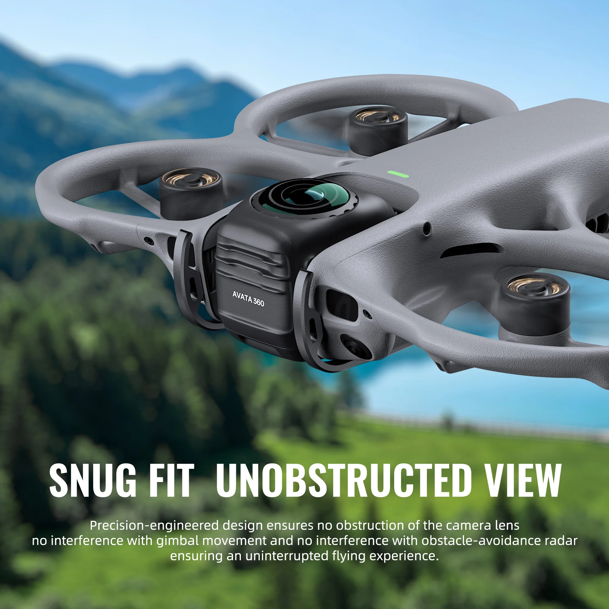 STARTRC Pare-chocs Métal pour DJI Avata 360 - Protection Objectif Drone