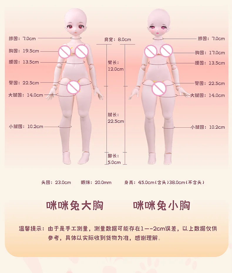 Imomodoll Mimi Rabbit 2.0 Genuine Doll Doll Voxel Four-point