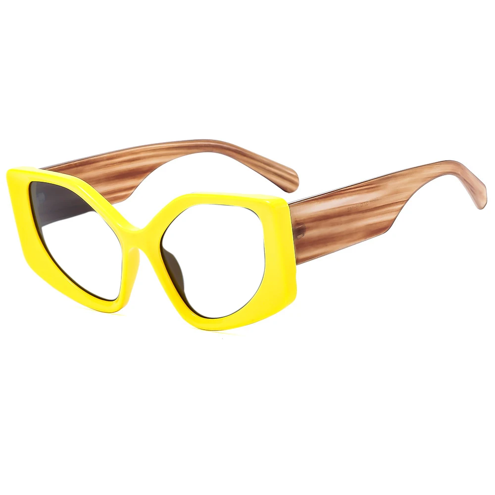 R57291 Bonbon farbe Katzenauge Lesebrille Frauen Mode bunte große Rahmen presbyopische Brille diopt risch 50 300 – Detail 3