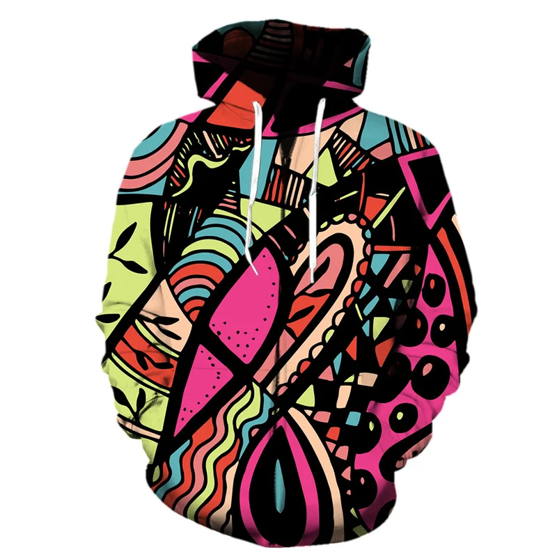 thumbnail image 1 of Venta caliente 3D Impresión de arte Cremallera Sudadera con capucha Hombres Patrón geométrico abstracto Niños Sudadera con capucha Harajuku Sudadera con capucha de manga larga, 1 of 4