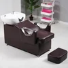 Salon Shampoo Bed Ceramic Basin Hair Salon Reclining Flushing Comfortable Barber Shop Dedicated 5