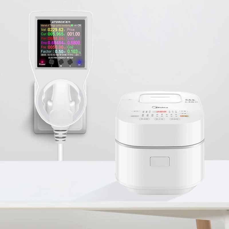 16A Tuya Smart WiFi Energy Meter Plug