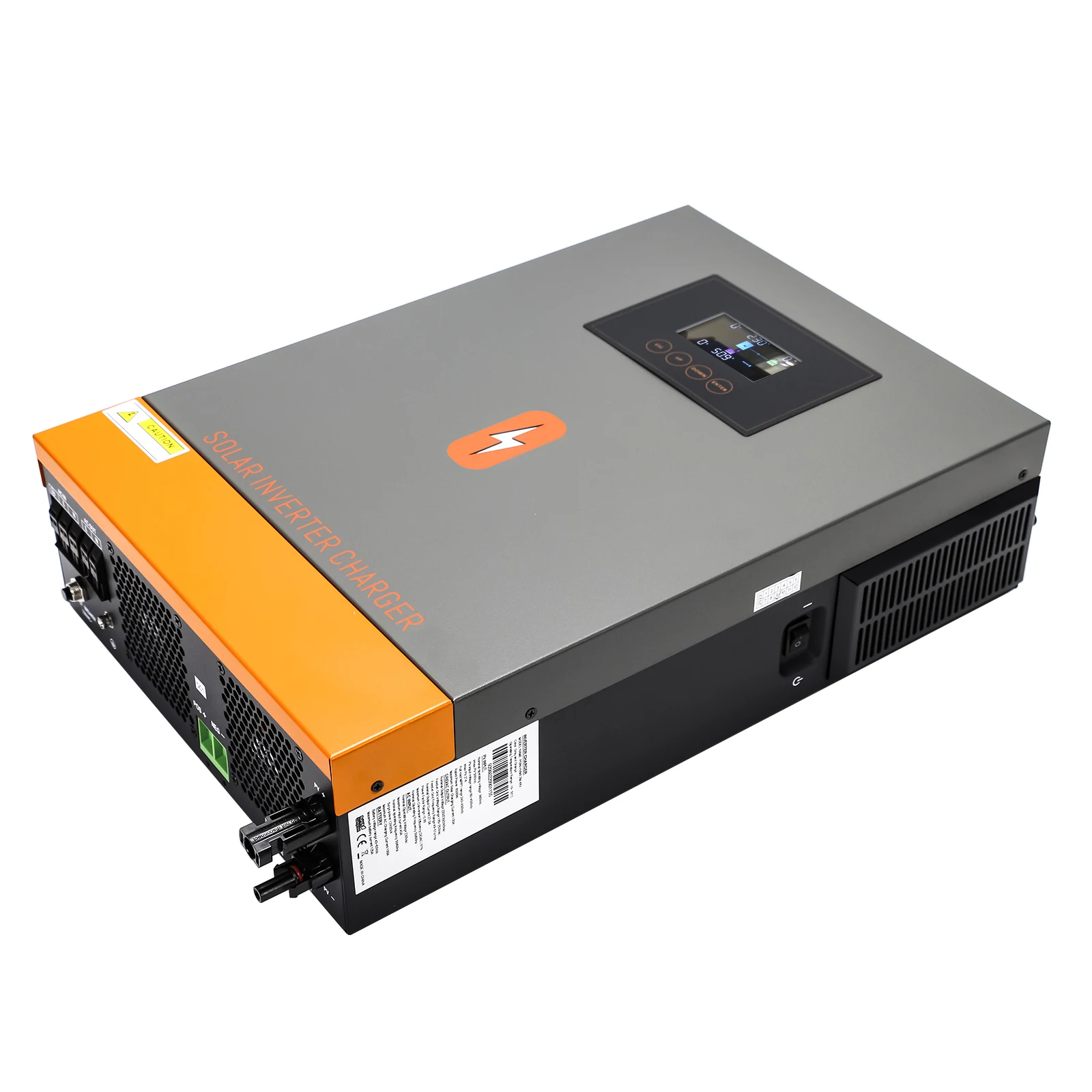 inversor solar dentro de MPPT 80A/Must solar inverter inside MPPT solar  charge controller  Solar inverter for home appliances, easy to operation  and work very stable. Pv3300 TLV: Pure sine wave output •