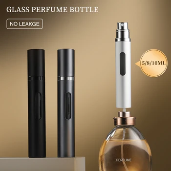Louischanzl 2/pcs/3pcs Portable Mini Refillable Perfume Bottle Spray Scent Pump Empty Cosmetic Container Atomizer Bottle5/8/10ml